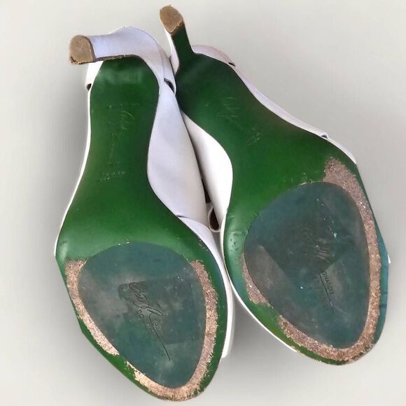 Donald J Pliner “David & Lisa” Signature Italian Womens 7.5 Designer High Heel L - Picture 5 of 6